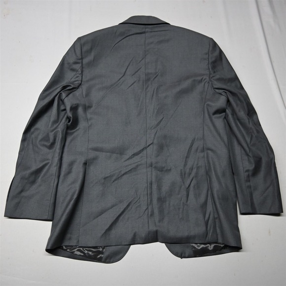 Dielmar Private 48R Gray Dormeuil Amadeus 365 Wool Mens Suit Jacket Sport Coat - Picture 12 of 12